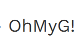 ! OhMyG