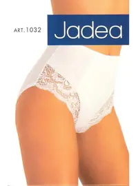 תחתונים גזרה גבוה 1032, צבע: לבן,  מידה: XL-5