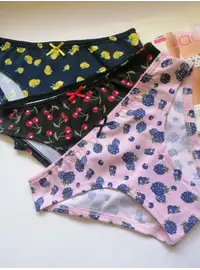 3 תחתוני כותנה לנשים 6092