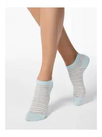 גרביים פסים ACTIVE 123, צבע: כחול,  מידה: 36-37