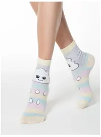 גרביים צבעוניים HAPPY 424, צבע: MIX,  מידה: 36-39