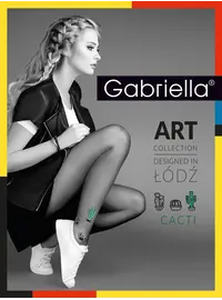 גרביונים מדוגמים 20 דנייר CACTI ART