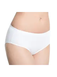 תחתון כותנה ללא תפר CLASSIC PANTY, צבע: לבן,  מידה: S-2
