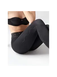 גרביונים מעוצבים  60 דניר ALLURE N11, צבע: שחור,  מידה: XS-S