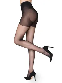 גרביון מחטב 30 דנייר SHAPE - 5, צבע: שחור,  מידה: S-2