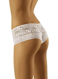 תחתון בוקסר תחרה KIMI, צבע: לבן,  מידה: S-2