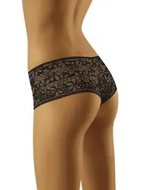 תחתון בוקסר תחרה KIMI, צבע: שחור,  מידה: S-2