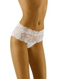 תחתון בוקסר תחרה NOVA, צבע: לבן,  מידה: S-2