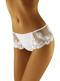 תחתון בוקסר תחרה דגם OSHI, צבע: לבן,  מידה: M-3