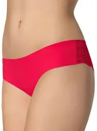 תחתון ברזילאי ללא תפר TANGA PANTY, צבע: ורוד זוהר,  מידה: M-3