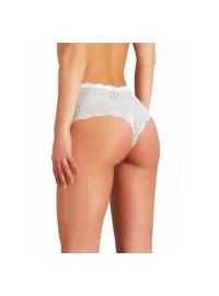 תחתון סקסי ברזילאי 1376, צבע: לבן,  מידה: S-2