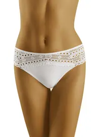 תחתון​ כותנה אורגנית דגם ECO DU, צבע: לבן,  מידה: L-4