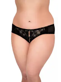 תחתונים סקסיים דגם 2469, צבע: שחור,  מידה: 2XL