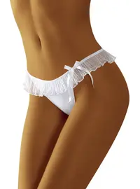 תחתון תחרה חוטיני MARINERA, צבע: לבן,  מידה: L-4