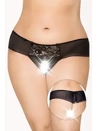 תחתונים סקסיים דגם 2433, צבע: שחור,  מידה: 3XL