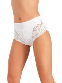 תחתון מקסי 1031, צבע: לבן,  מידה: 2XL