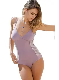 בגד גוף​​ כותנה בצבע​ני 4896​, צבע: ורוד,  מידה: S