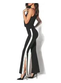 טייץ כותנה מתרחבים דגם 4955, צבע: שחור,  מידה: M-L