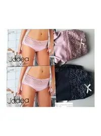 זוג תחתונים מכותנה 6100, צבע: מיקס,  מידה: 2XL-6