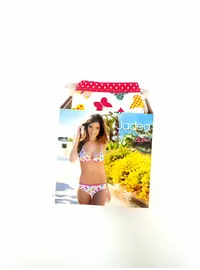 סט נוער גוזיה ותחתון צבעוני 4174, צבע: אדום,  מידה: M