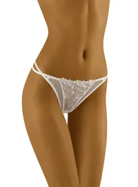 תחתון חוטיני דגם MARACCA, צבע: לבן,  מידה: L-4