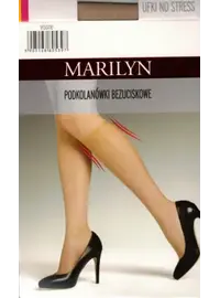 2 זוגות גרבי ברך ללא תפר 15 דניר NO STRESS UFKI, צבע: גוף,  מידה: ONE SIZE