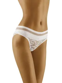 ​תחתון תחרה דגם LEDA, צבע: לבן,  מידה: M-3