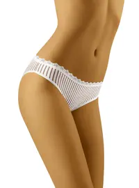 תחתון תחרה MIKI, צבע: לבן,  מידה: S-2