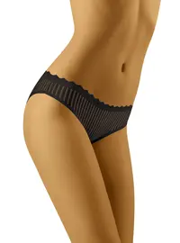 תחתון תחרה MIKI, צבע: שחור,  מידה: M-3