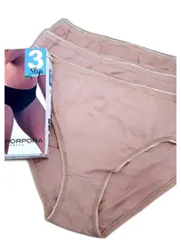 אריזת שלישייה תחתוני כותנה DB 003, צבע: גוף,  מידה: M-3
