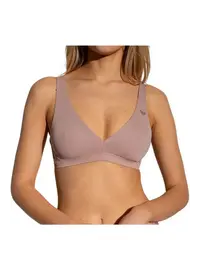 חזיית טופ לוגו יוקרתית 164481, צבע: גוף,  מידה: S