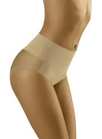 תחתון מחטב גזרה גבוהה ללא תפר UNIQA, צבע: גוף,  מידה: M