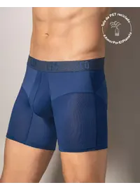 תחתוני בוקסר לגבר לריצה וספורט מקצועיים ואיכותיים  LEO 033330, צבע: כחול,  מידה: M-3