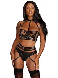 סט סקסי 3 חלקים 12160