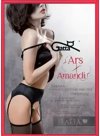 חגורות ביריות עם גרביונים Talia Ars Armandi, צבע: שחור,  מידה: XS-S