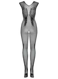 גרביון גוף רשת שלם עם מפשעון חשוף N112