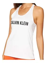 גופיה קלווין קליין PERFORMANCE, צבע: לבן,  מידה: S