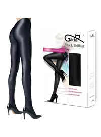 גרביון אטום ומבריק  BRILLIANT BLACK 120 DEN