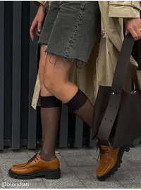 2 זוגות גרבי ברך בעובי בנוני 40 דנייר