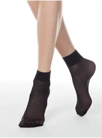 2 זוגות גרבי קרסול 20 דניר SOLO CONTE BLACK