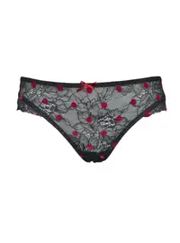 תחתונים ברזילאים  6158, צבע: שחור,  מידה: S-2