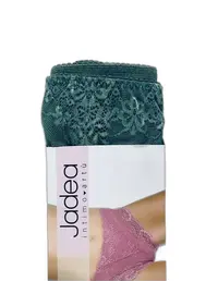 תחתון צבעוני תחרה דגם 791C, צבע: ירוק,  מידה: L