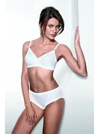 טריומף חזיית כותנה ללא ריפוד וללא עצם ELASTI CROSS NATURE N