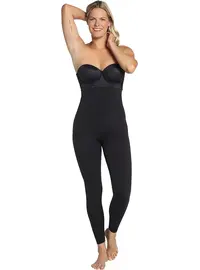 טייץ דחיסה עם גזרה גבוהה במיוחד 012901, צבע: שחור,  מידה: L