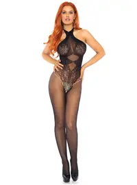 גרביון גוף רשת סקסי דגם 89186 LEG AVENUE