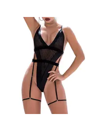 בגד גוף חוטיני כולל ביריות