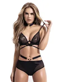 סט הלבשה תחתונה כולל רצועות  Mapale 2696