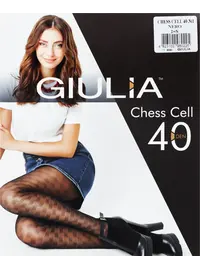 גרביונים מעוצבים 40 דנייר CHESS CELL 40 N1