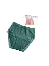 תחתון כותנה ומודל | גזרה גבוהה דגם 532C, צבע: ירוק,  מידה: M-3