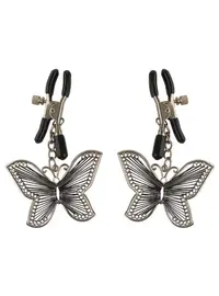 מהדקי פטמות בסגנון פרפר